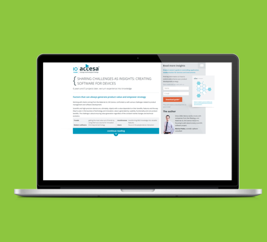accesa-device-software